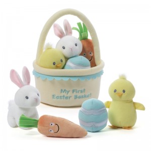 Gund My First Easter Basket Playset 9 IN, Gund USA | II079157M6