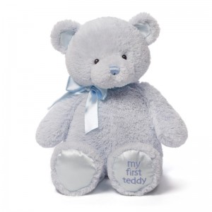 Gund My First Teddy Blue 18 IN, Gund USA | BL414791B4