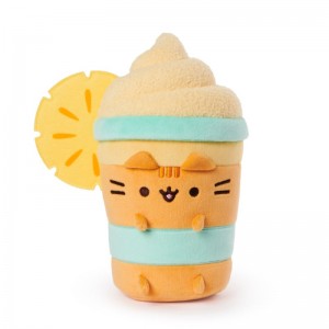 Gund Pusheen Pineapple Float 9.5 IN, Gund USA | MM569136X9