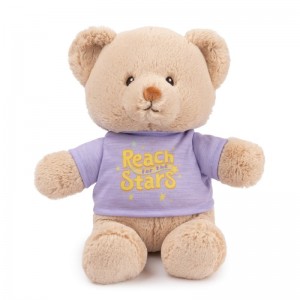 Gund Reach For The Stars Bear Purple 12 IN, Gund USA | SI318001R2