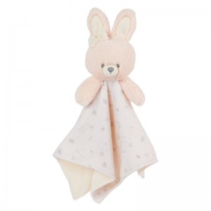 Gund Sustainably Soft™ 100% Recycled Lovey: Roise™ Bunny 10 IN, Gund USA | JN717791C4