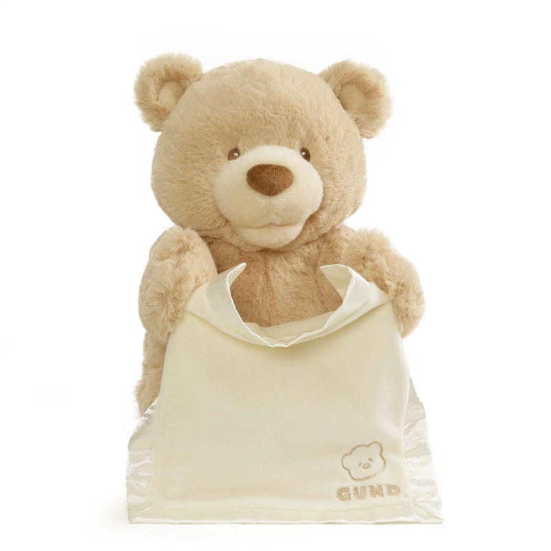 Gund Animated Peek-a-boo Bear 11.5 IN, Gund USA | JO104600B9