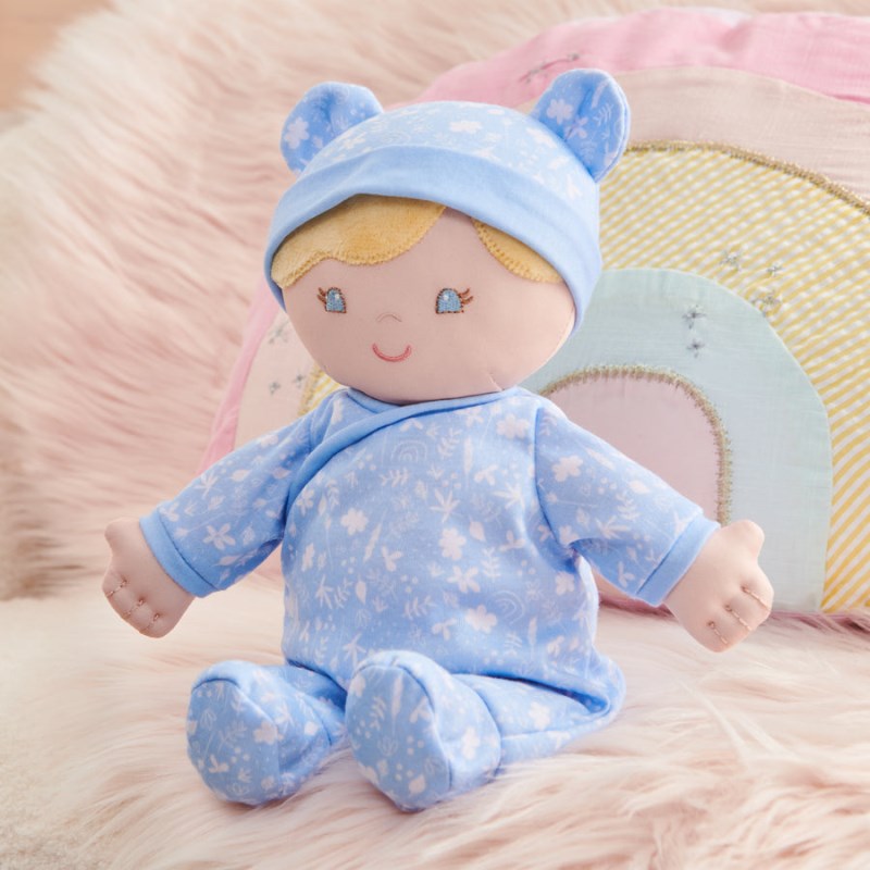 Gund Aster 100% Recycled Baby Doll (Blue) 12 IN, Gund USA | PR476487A6