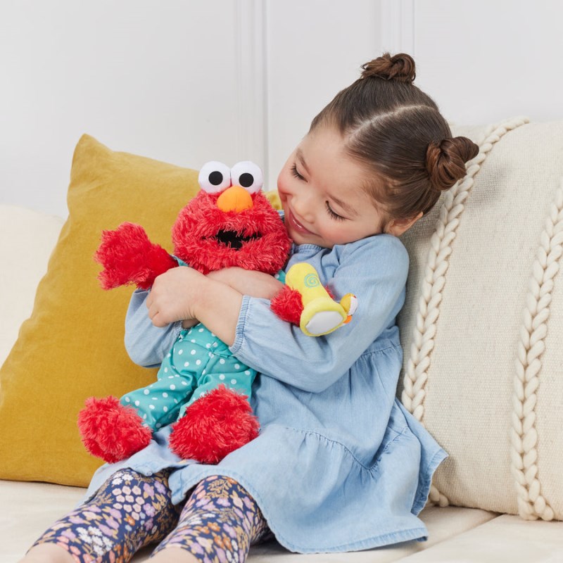 Gund Bedtime Elmo With Glow-in-the-dark Pajamas & Led Flashlight 12 IN, Gund USA | OL277317R3