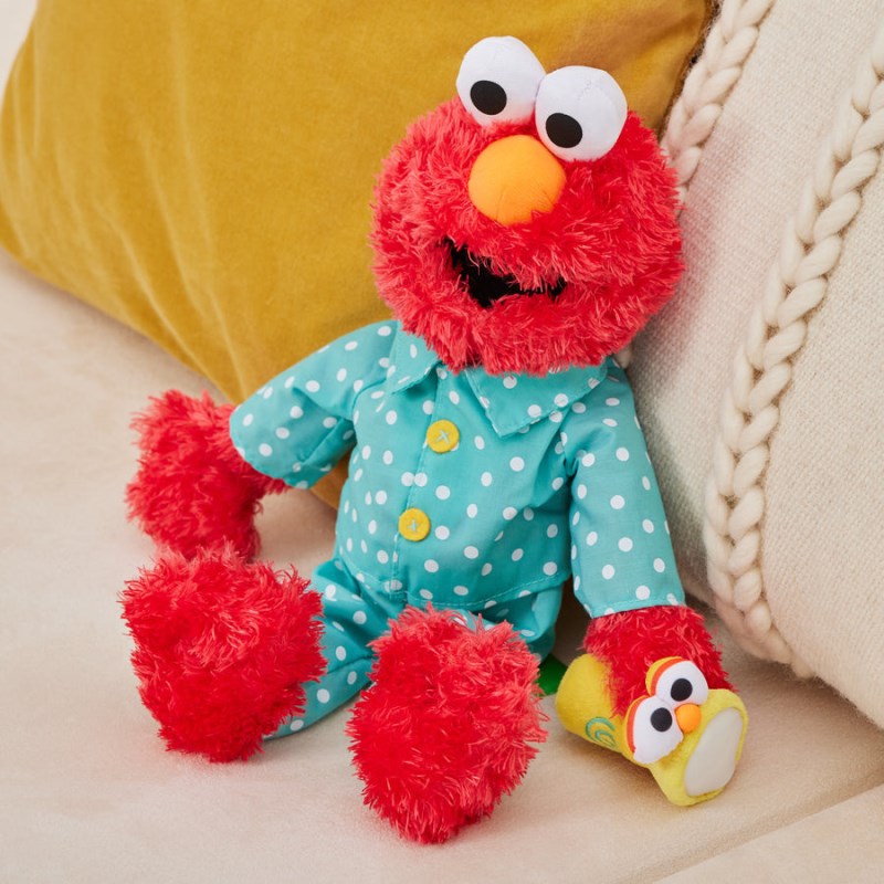 Gund Bedtime Elmo With Glow-in-the-dark Pajamas & Led Flashlight 12 IN, Gund USA | OL277317R3