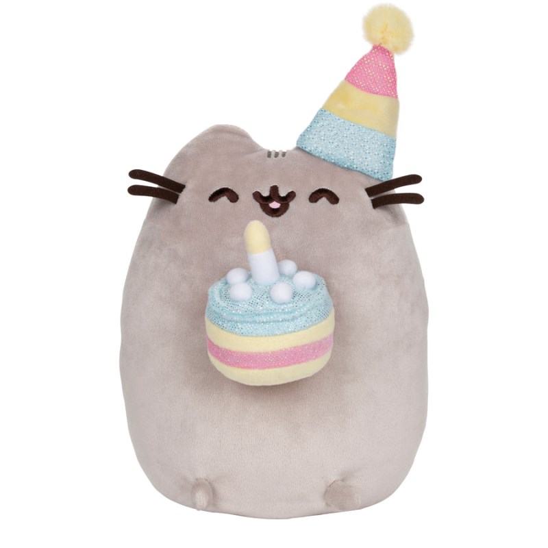 Gund Birthday Cake Pusheen 9.5 IN, Gund USA | RD055965X8