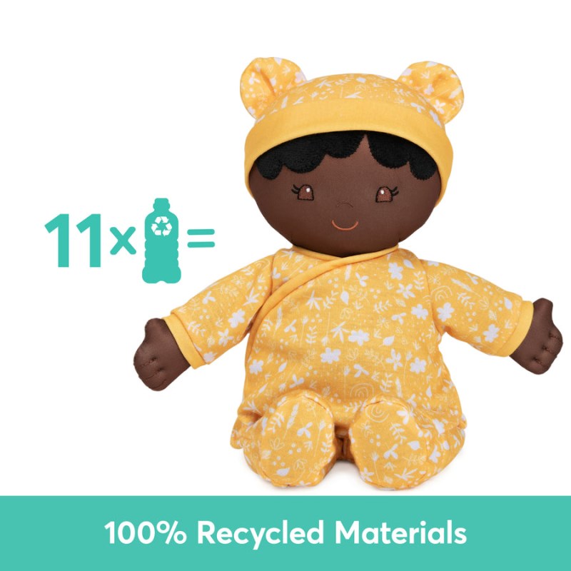 Gund Camellia 100% Recycled Baby Doll (Yellow) 12 IN, Gund USA | KU140414O6