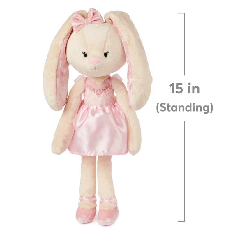 Gund Curtsy The Ballerina Bunny Take-along Friend 15 IN, Gund USA | MM115951Q5