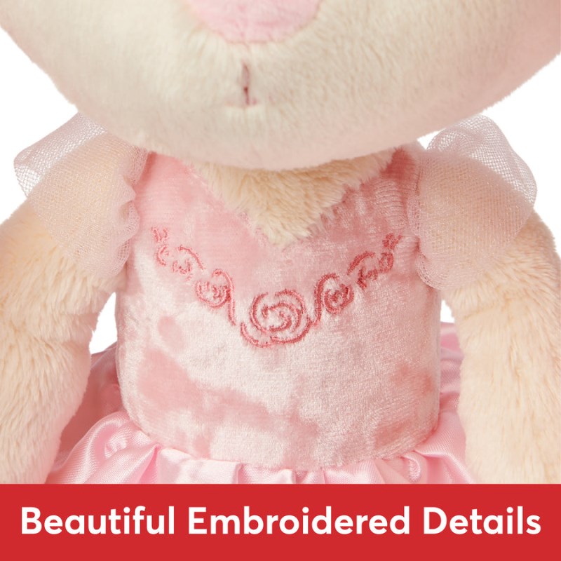 Gund Curtsy The Ballerina Bunny Take-along Friend 15 IN, Gund USA | MM115951Q5