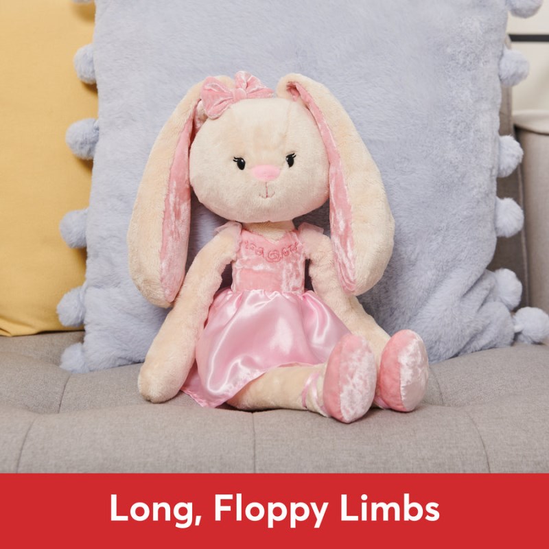 Gund Curtsy The Ballerina Bunny Take-along Friend 15 IN, Gund USA | MM115951Q5