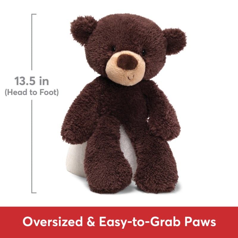 Gund Fuzzy Chocolate 13.5 IN, Gund USA | OT044934S5