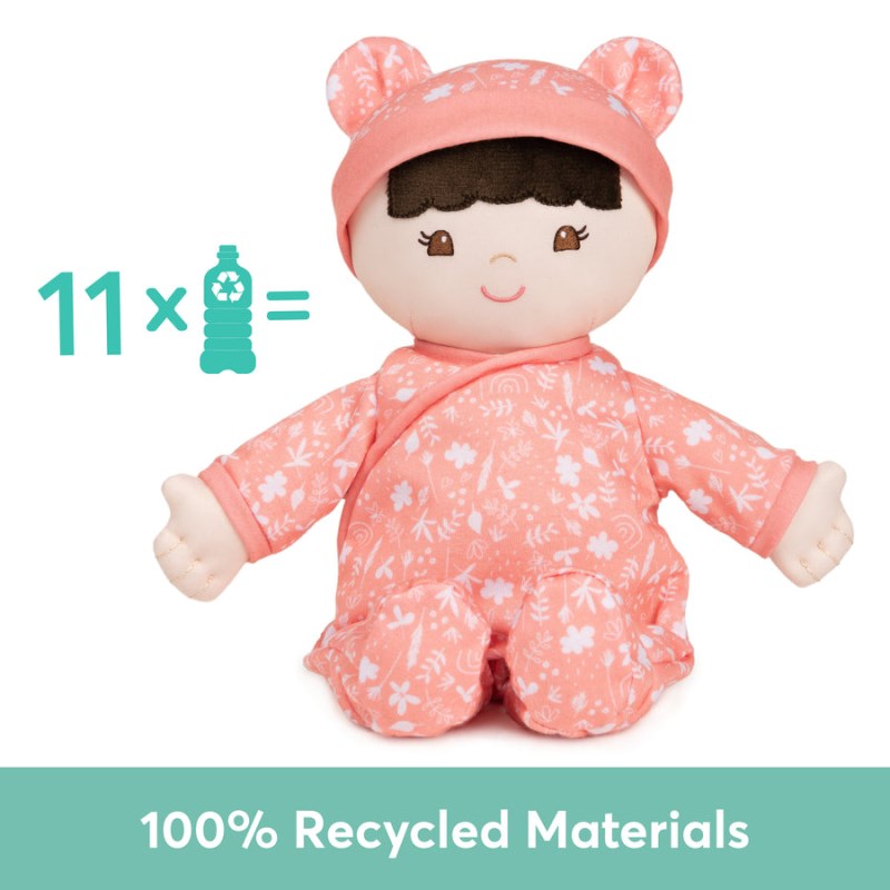 Gund Hibiscus 100% Recycled Baby Doll (Poppy) 12 IN, Gund USA | KN983248S4