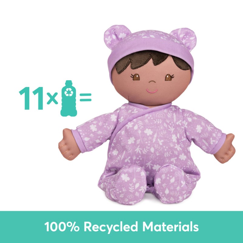 Gund Leilani 100% Recycled Baby Doll (Lavender) 12 IN, Gund USA | ZG739183G9