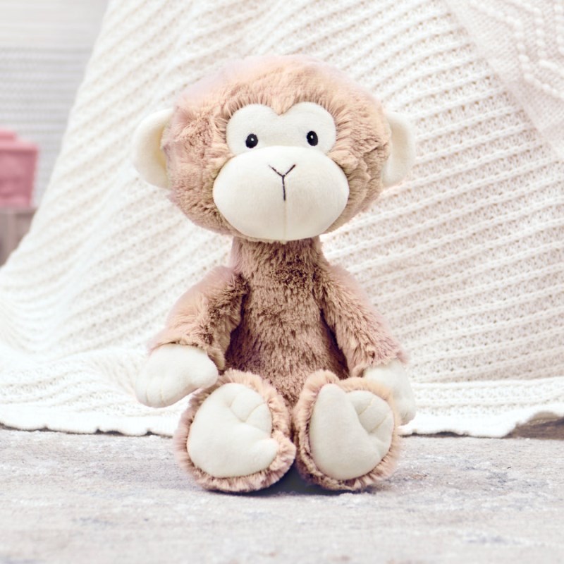 Gund Lil' Luvs Collection - Micah The Monkey Plush 12 IN, Gund USA | NU180168K2