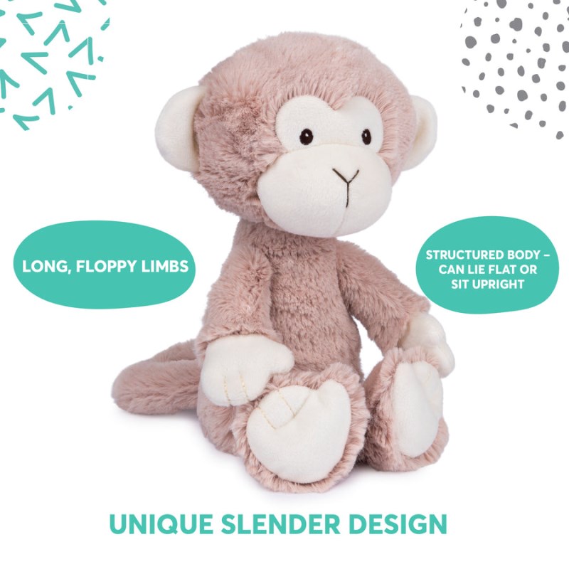 Gund Lil' Luvs Collection - Micah The Monkey Plush 12 IN, Gund USA | NU180168K2