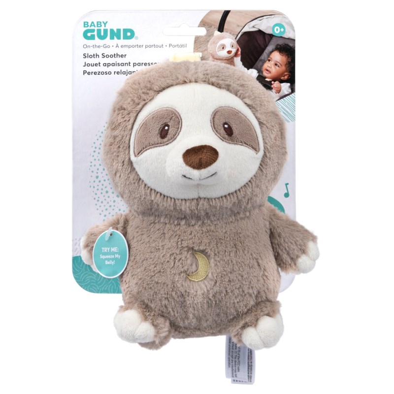 Gund Lil’ Luvs Collection - On-the-go Sloth Soother 6 IN, Gund USA | RL171697O5