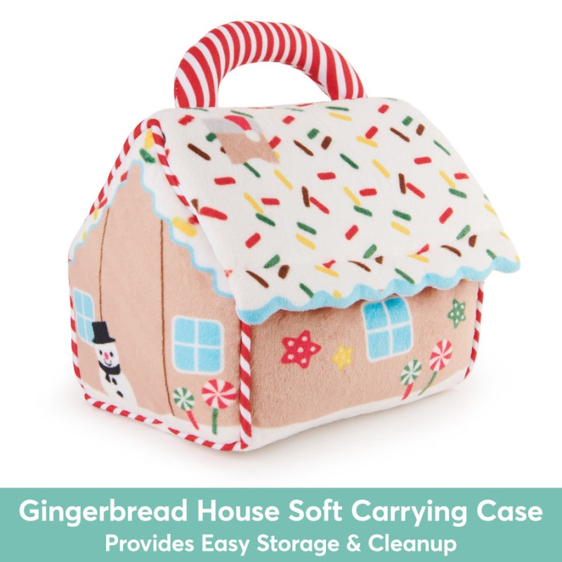 Gund My First Gingerbread House Playset 7.5 IN, Gund USA | HE440584U4