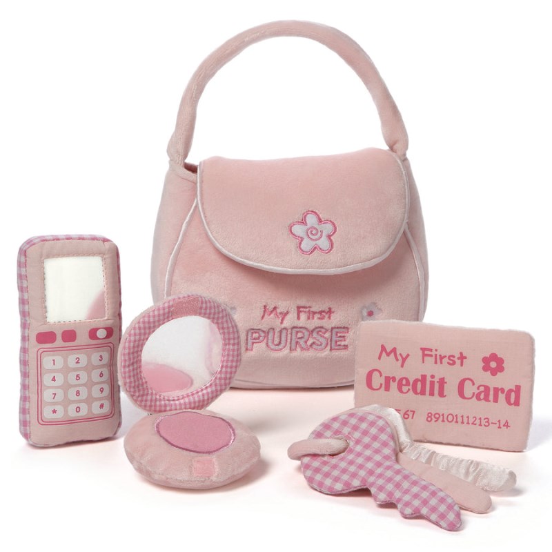 Gund My First Purse Playset 9.5 IN, Gund USA | DQ780078D1