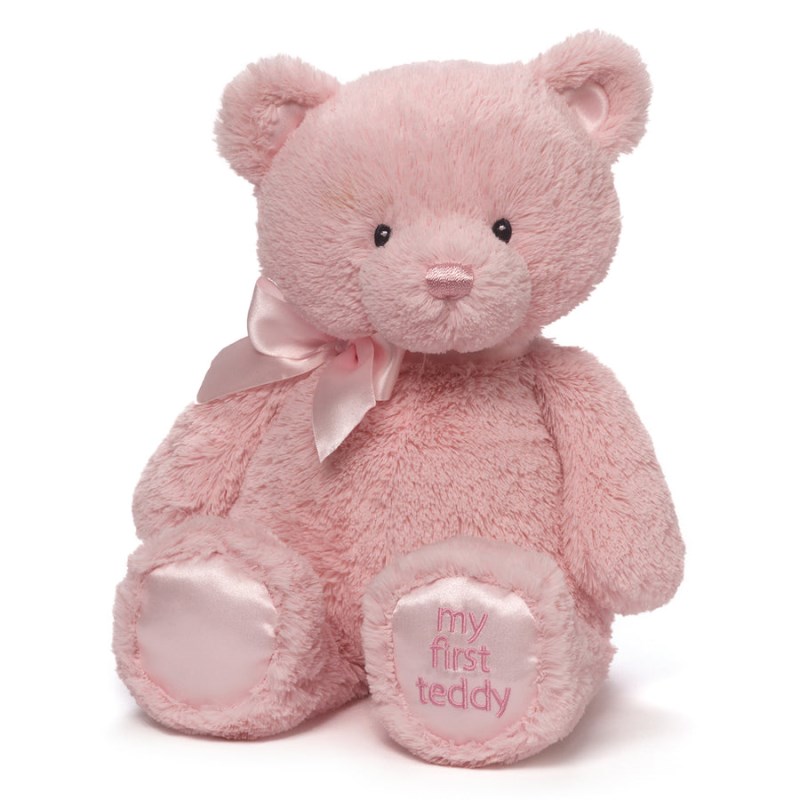 Gund My First Teddy Pink 15 IN, Gund USA | TK924002Q9