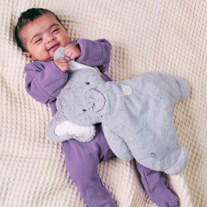 Gund Oh So Snuggly® Elephant Lovey 14 IN, Gund USA | QR088888J8