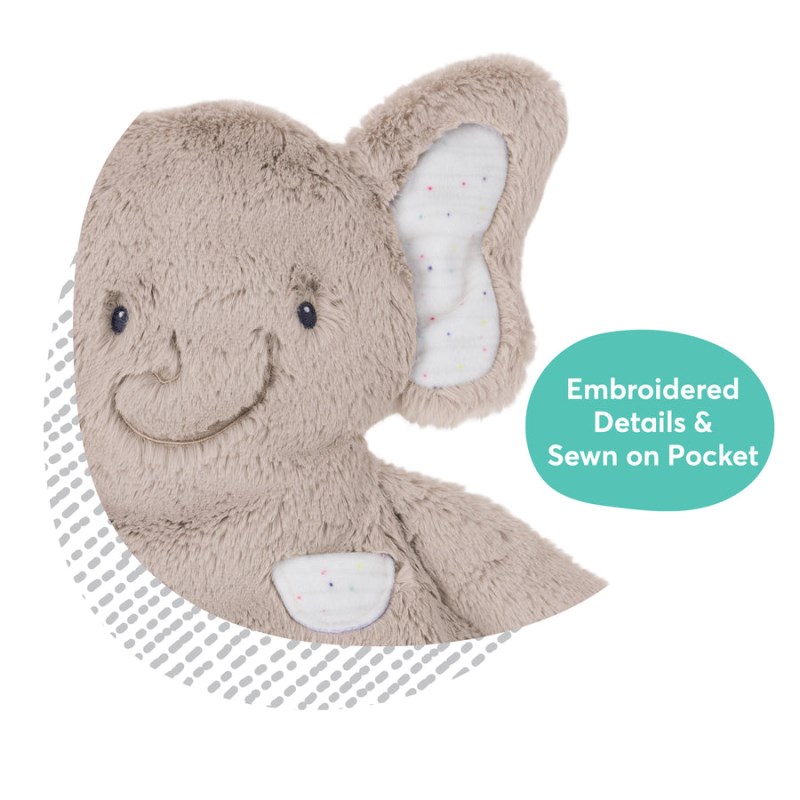 Gund Oh So Snuggly® Elephant Lovey 14 IN, Gund USA | QR088888J8