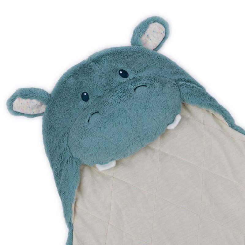 Gund Oh So Snuggly® Hippo Blanket Wrap 26 IN, Gund USA | PY359965D2