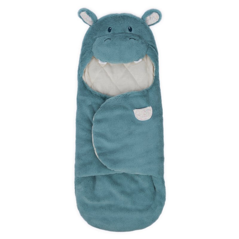 Gund Oh So Snuggly® Hippo Blanket Wrap 26 IN, Gund USA | PY359965D2