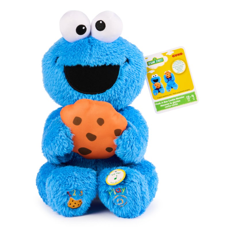 Gund Peek-a-boo Cookie Monster 11 IN, Gund USA | QW552505O9