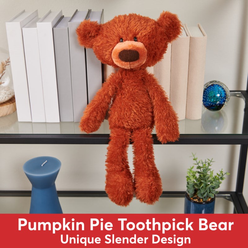 Gund Pumpkin Pie Toothpick Bear 15 IN, Gund USA | HK308930J2