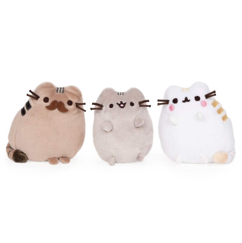 Gund Pusheen Family Gathering Collector Set Of 3 3 IN, Gund USA | TJ479867W6