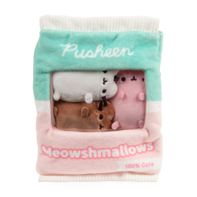 Gund Pusheen Meowshmallows With Removable Mini Plush 7.5 IN, Gund USA | LH165996C2