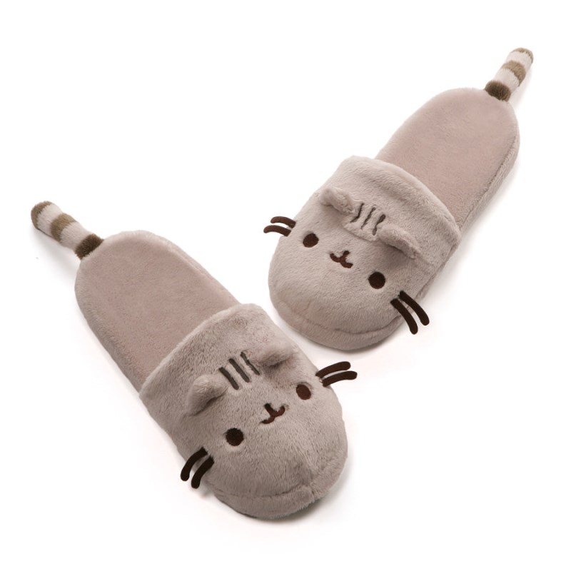 Gund Pusheen Slippers Gray One Size, Gund USA | CJ608030W8