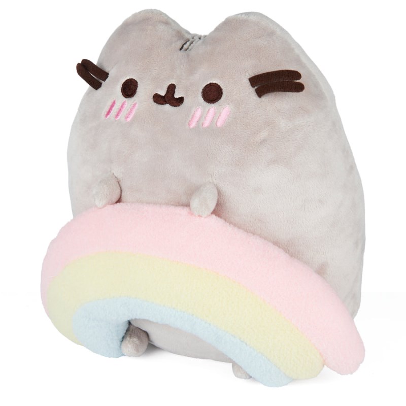 Gund Pusheen With Rainbow 9.5 IN, Gund USA | HR879057W1