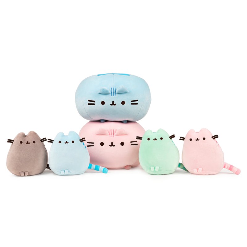 Gund Rainbow Round Pusheen Squisheen 11 IN, Gund USA | IC572507C6