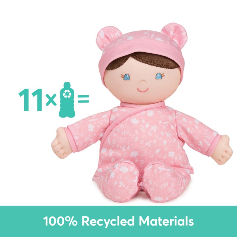 Gund Rosabella 100% Recycled Baby Doll (Pink) 12 IN, Gund USA | HM608670K9