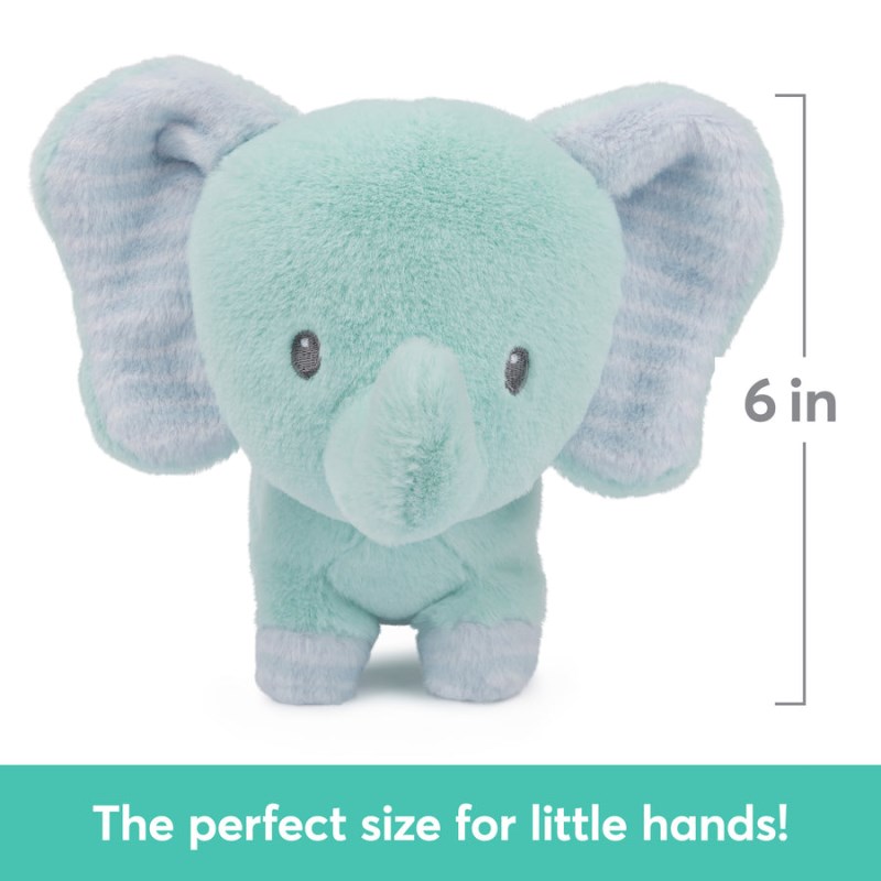 Gund Safari Friends Elephant With Chime 7 IN, Gund USA | QL020652B7