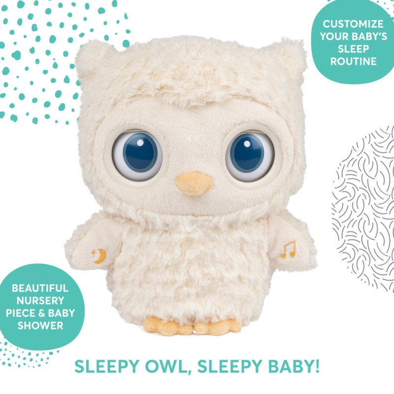 Gund Sleepy Eyes Owl Bedtime Soother 8 IN, Gund USA | IR670337D7