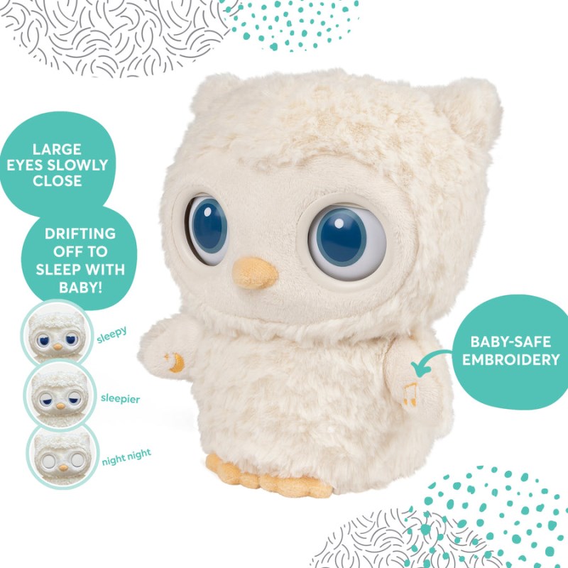 Gund Sleepy Eyes Owl Bedtime Soother 8 IN, Gund USA | IR670337D7