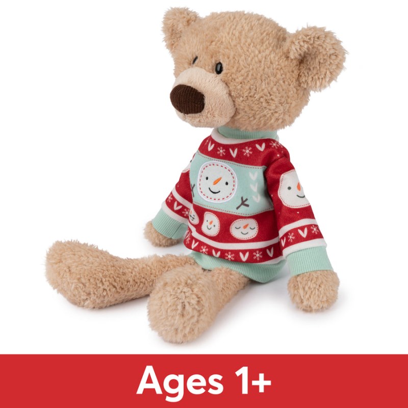 Gund Sleigh Toothpick™ Bear With Holiday Sweater 15 IN, Gund USA | FF626012Y5