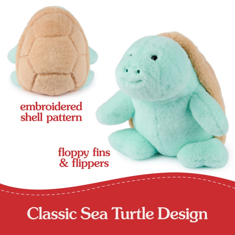 Gund Snuffles® And Friends: Sprout Sea Turtle 10 IN, Gund USA | RJ452465I4