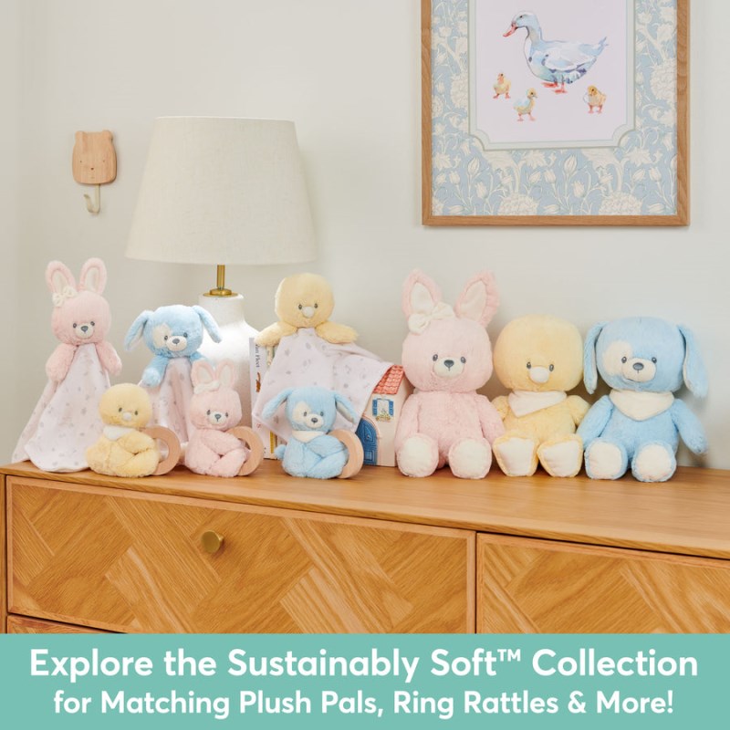 Gund Sustainably Soft™100% Recycled Lovey: Bay™ Puppy 10 IN, Gund USA | CT060446P4