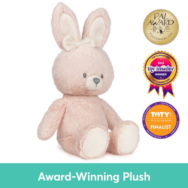 Gund Sustainably Soft™ 100% Recycled Bunny Pink 13 IN, Gund USA | RI233063T0