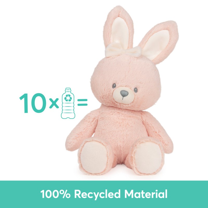 Gund Sustainably Soft™ 100% Recycled Bunny Pink 13 IN, Gund USA | RI233063T0