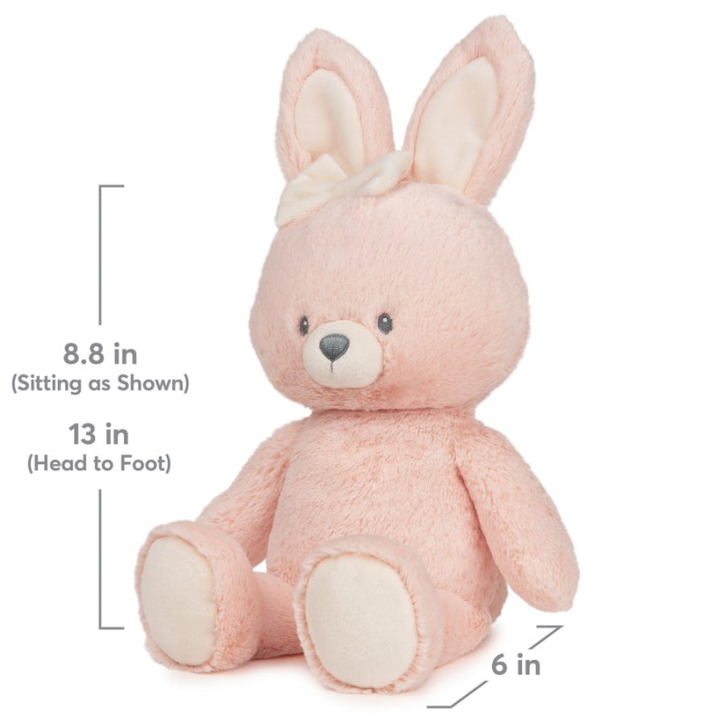 Gund Sustainably Soft™ 100% Recycled Bunny Pink 13 IN, Gund USA | RI233063T0