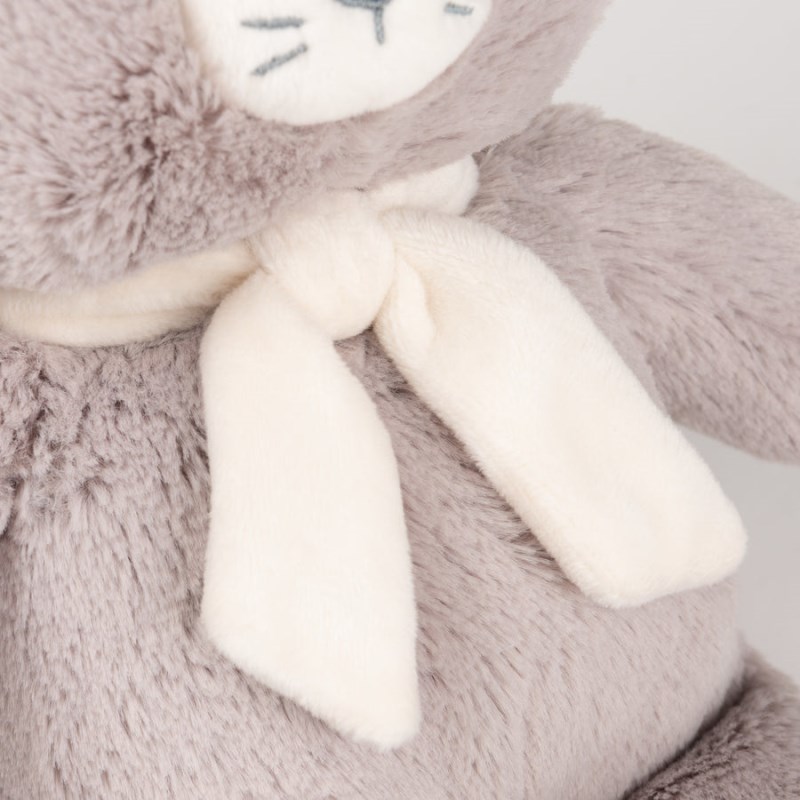 Gund Sustainably Soft 100% Recycled Kitten Gray 13 IN, Gund USA | LB599159B1