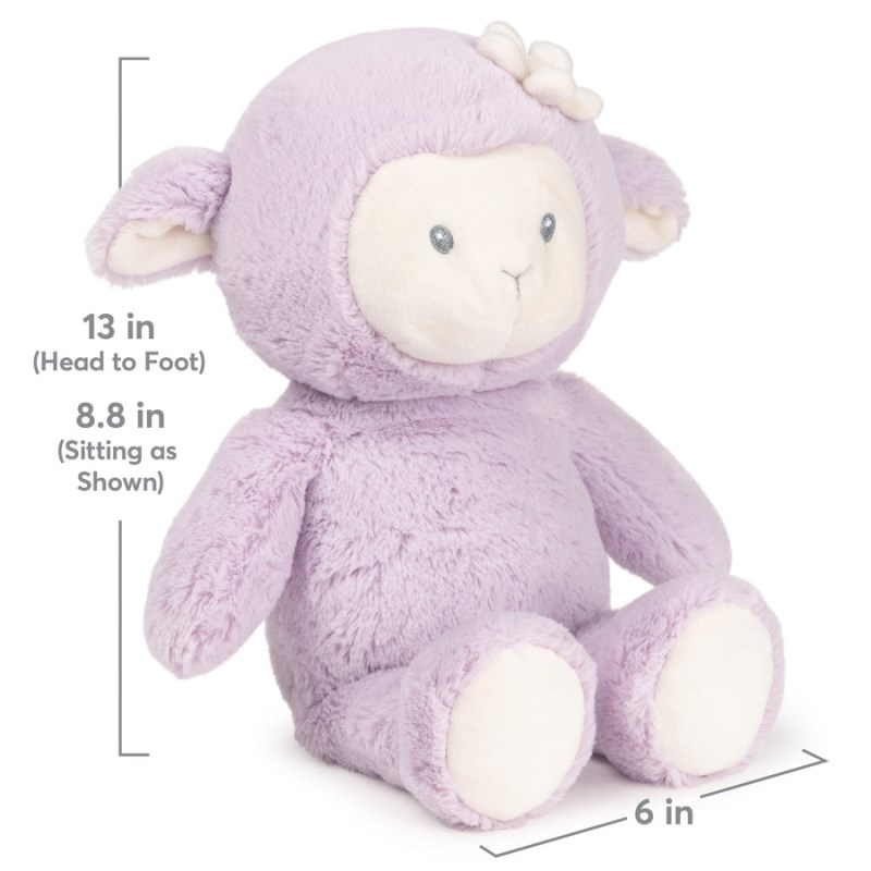 Gund Sustainably Soft 100% Recycled Lamb Lilac 13 IN, Gund USA | AQ808800D1