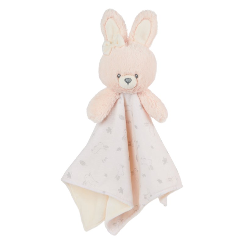 Gund Sustainably Soft™ 100% Recycled Lovey: Roise™ Bunny 10 IN, Gund USA | JN717791C4