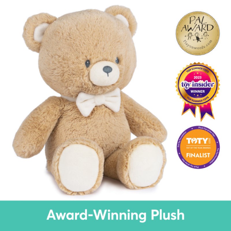 Gund Sustainably Soft™ 100% Recycled Teddy Bear Brown 13 IN, Gund USA | DX507250A1