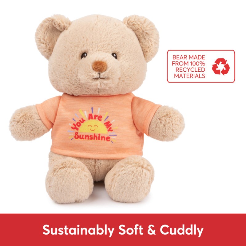 Gund You Are My Sunshine Bear Orange 12 IN, Gund USA | RS889828I5