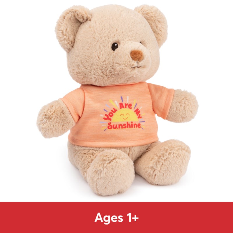 Gund You Are My Sunshine Bear Orange 12 IN, Gund USA | RS889828I5